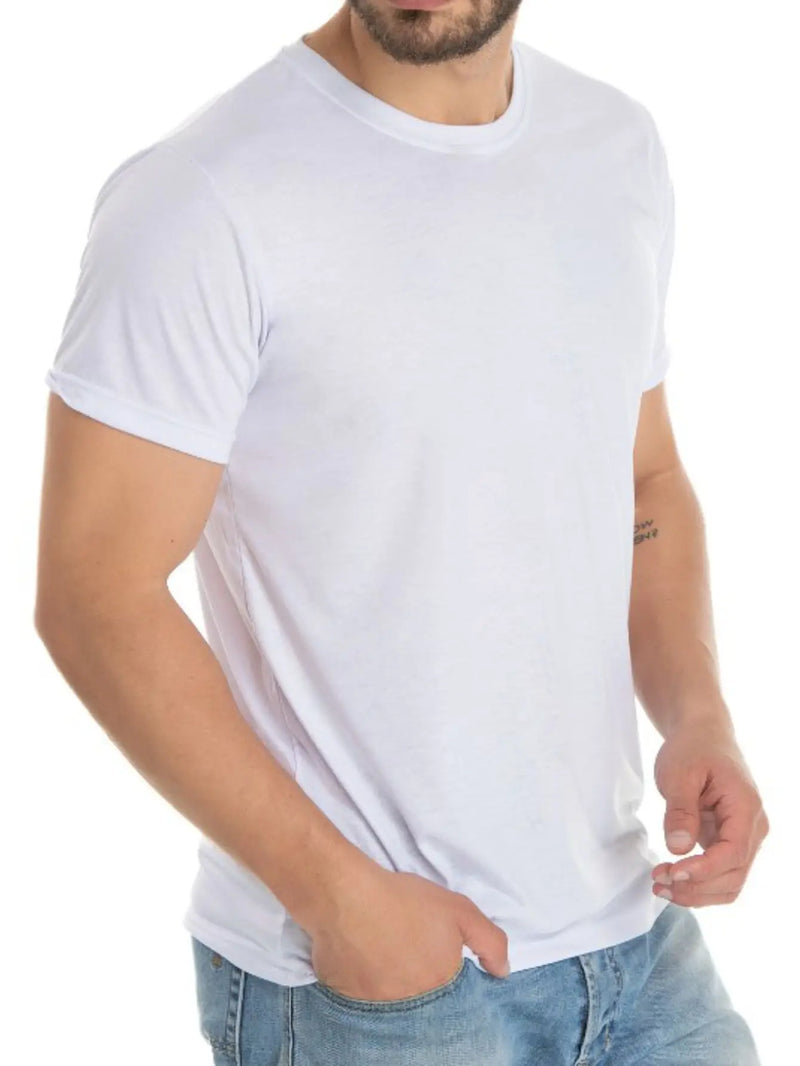 Kit com 10 Camisetas Básicas Masculinas - Colorido