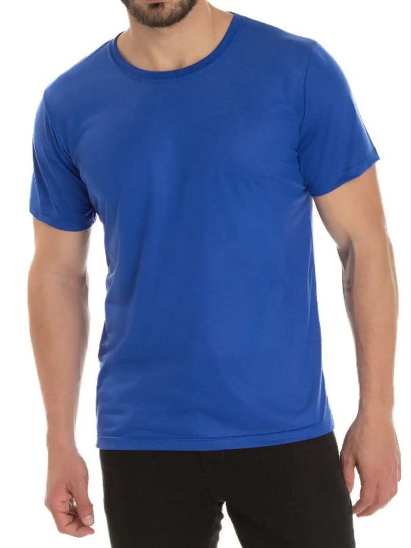 Kit com 10 Camisetas Básicas Masculinas - Colorido